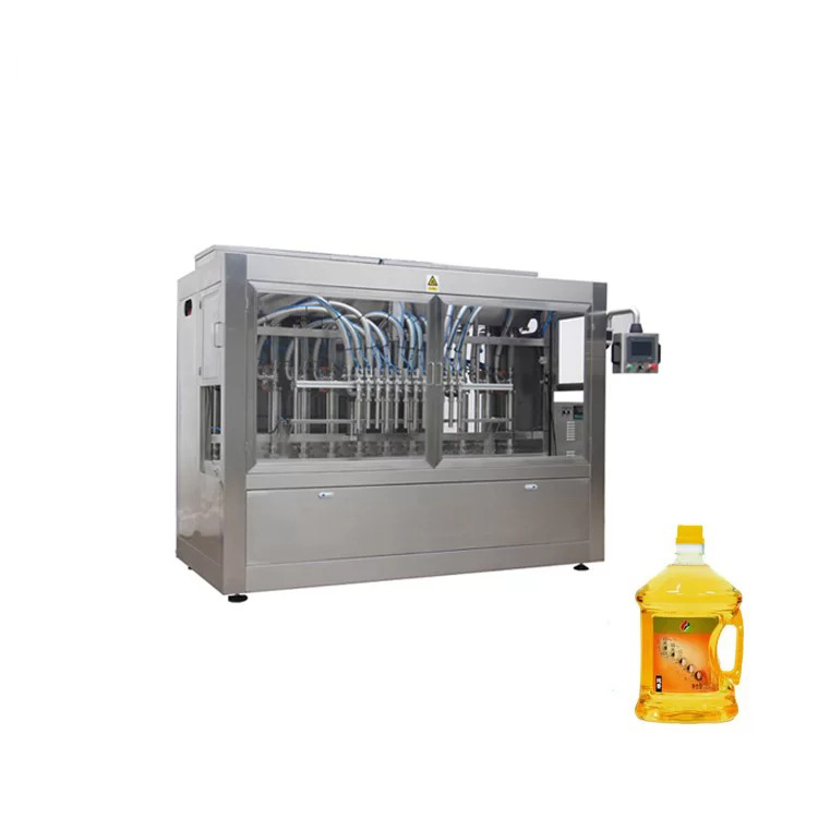 Máquina de llenado de botellas de aceite de girasol 1L