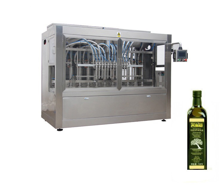 Máquina de llenado de aceite de oliva 500ml-5L