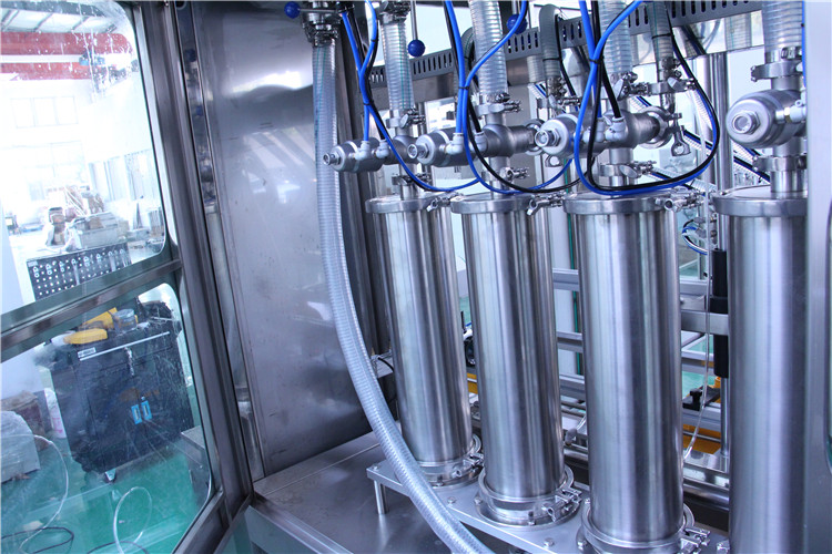 Máquina de llenado de mermelada de manzana