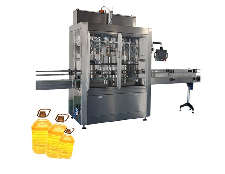 Máquina automática de llenado de aceite de 10 cabezas