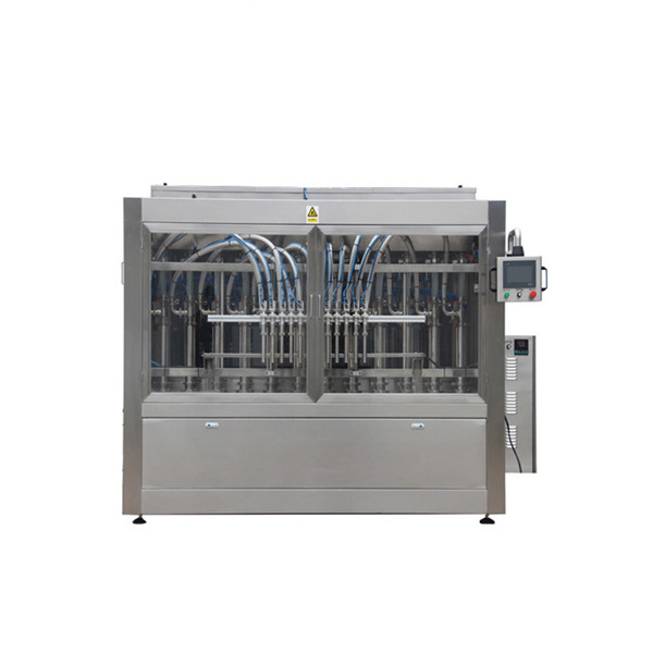 Maquinaria de llenado de detergente automático