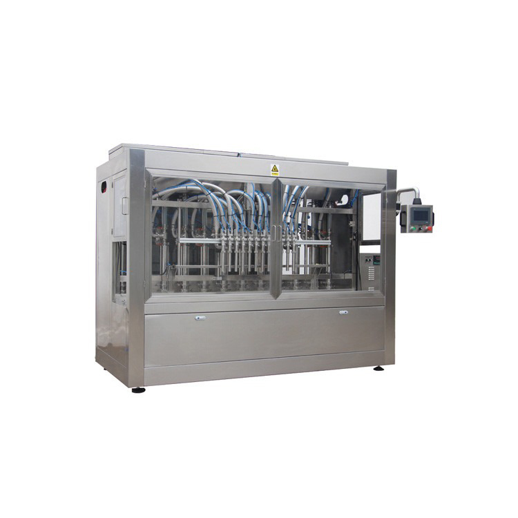 Máquina automática de llenado de detergente para ropa Tinta de botella de control de PLC automática Tinta de aceite de palma