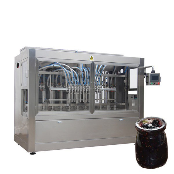máquina de embotellado de mermelada de frutas